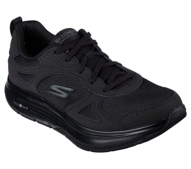 Pánské Trekové Boty Skechers GO WALK Workout Walker Černé | HUORYSW-85