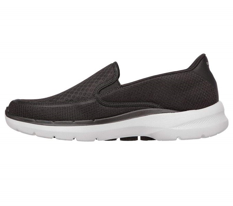 Pánské Trekové Boty Skechers GOwalk 6 - Orva Černé | WMOGLHK-05