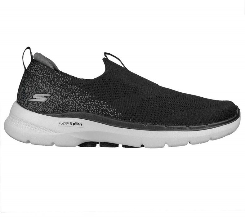 Pánské Trekové Boty Skechers GOwalk 6 Černé | MSWCRIU-25