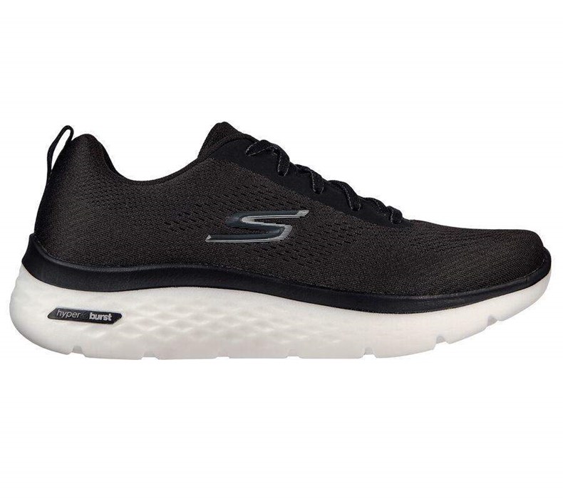 Pánské Trekové Boty Skechers GOwalk Hyperburst Černé Bílé | HBGSPLD-21