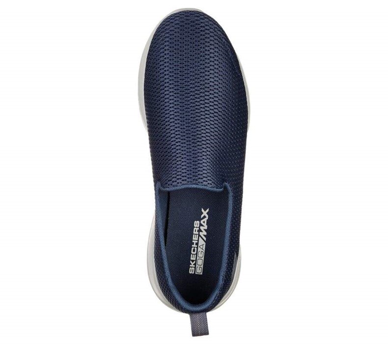 Pánské Trekové Boty Skechers GOwalk Max Tmavě Blankyt | EXMQZBO-65