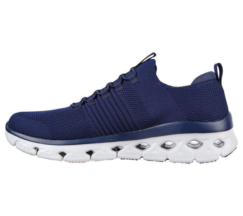 Pánské Trekové Boty Skechers Glide-Step Flex Tmavě Blankyt | HCVDMRY-45