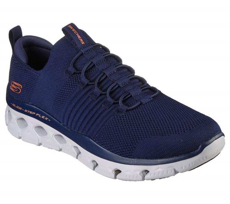 Pánské Trekové Boty Skechers Glide-Step Flex Tmavě Blankyt | HCVDMRY-45