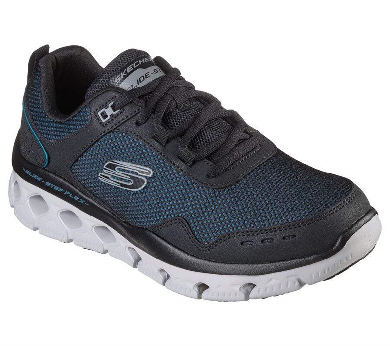 Pánské Trekové Boty Skechers Glide-Step Flex - Blados Černé | TYWXZOH-19