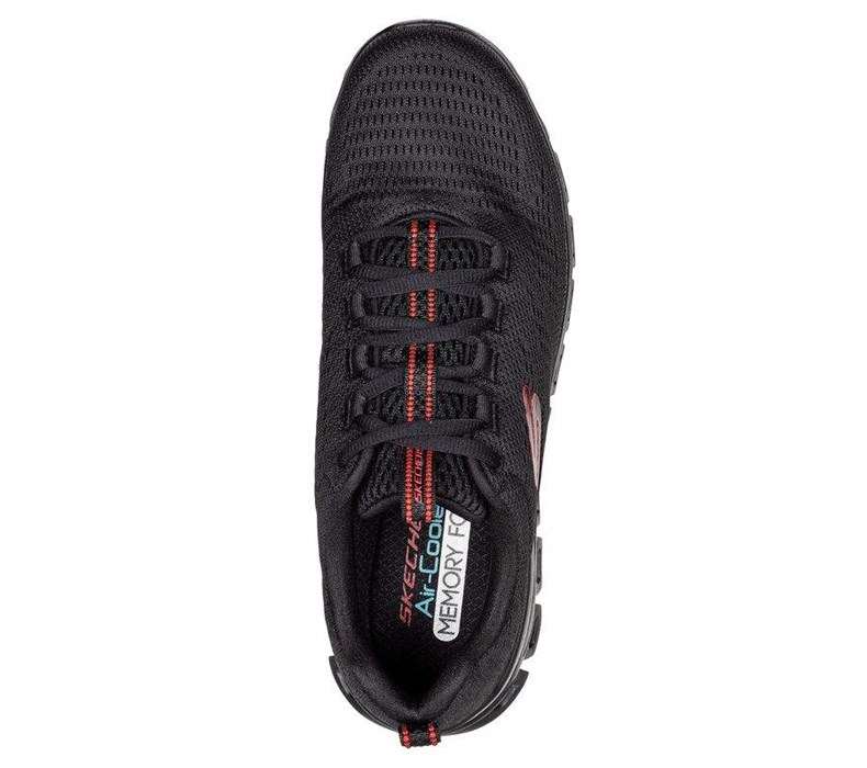 Pánské Trekové Boty Skechers Glide-Step - Fasten Up Černé | UENPDAB-27