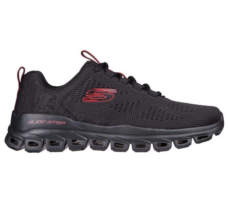 Pánské Trekové Boty Skechers Glide-Step - Fasten Up Černé | UENPDAB-27