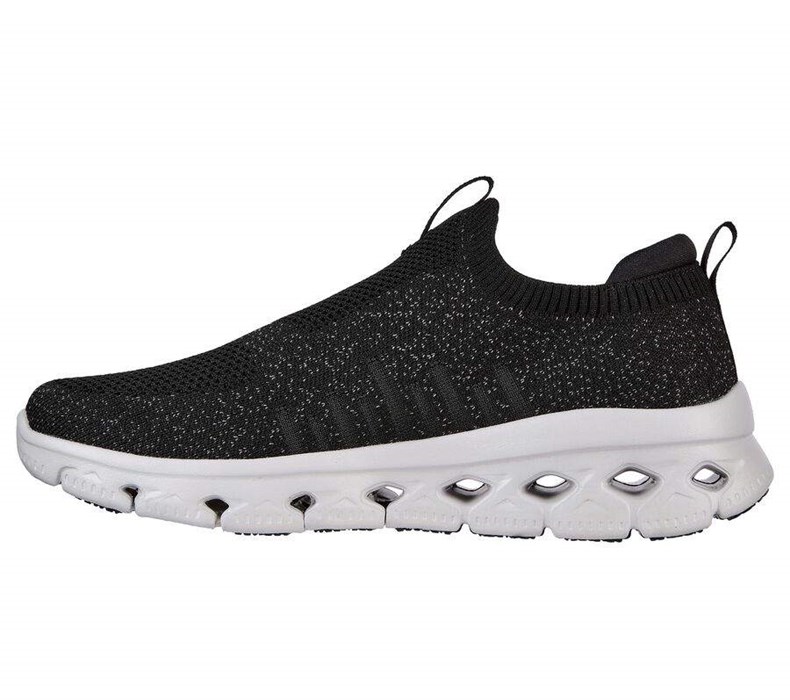 Pánské Trekové Boty Skechers Glide-Step Flex Černé Bílé | URAYKNF-03