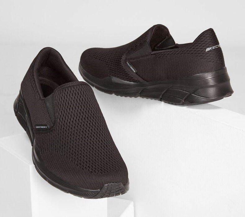 Pánské Trekové Boty Skechers Relaxed Fit: Equalizer 4.0 - Triple-Play Černé | GZJAQIF-64