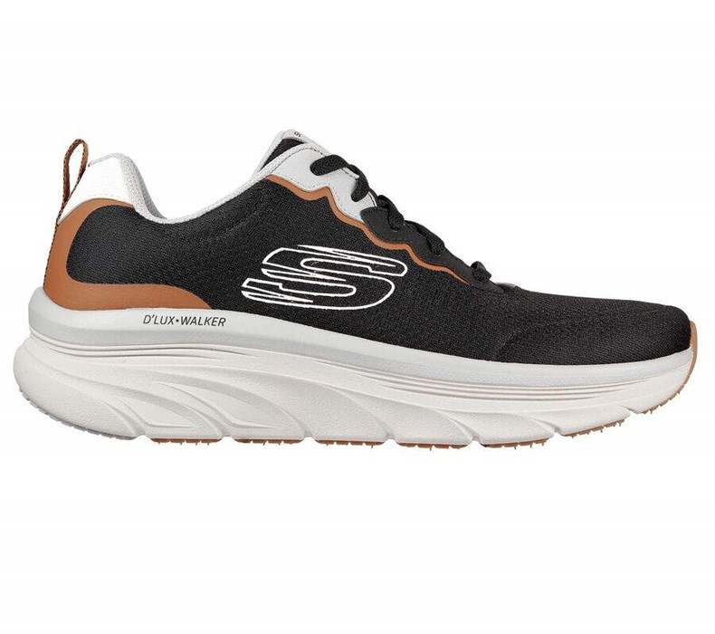 Pánské Trekové Boty Skechers Relaxed Fit: D'Lux Walker - Scrambler Černé | ISBNYLD-74