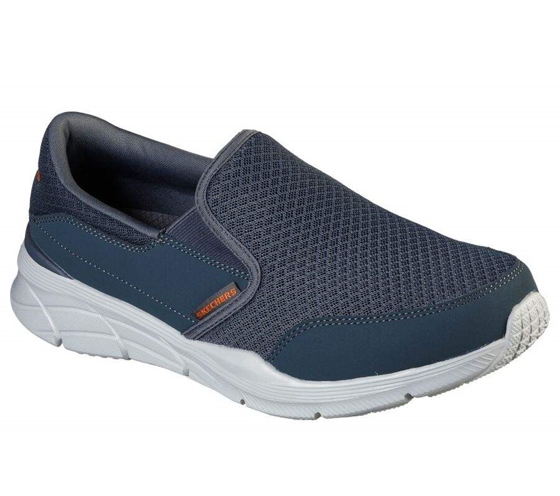 Pánské Trekové Boty Skechers Relaxed Fit: Equalizer 4.0 - Persisting Šedé Tmavě Blankyt | ROSUMDY-63