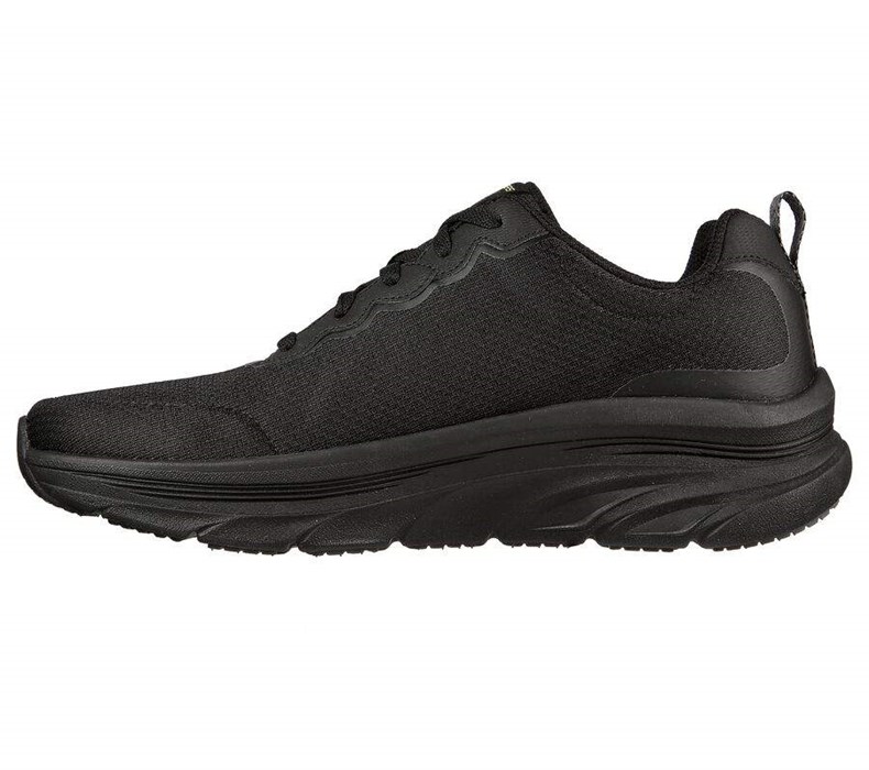 Pánské Trekové Boty Skechers Relaxed Fit: D'Lux Walker - Scrambler Černé Šedé | YSXVHAN-49