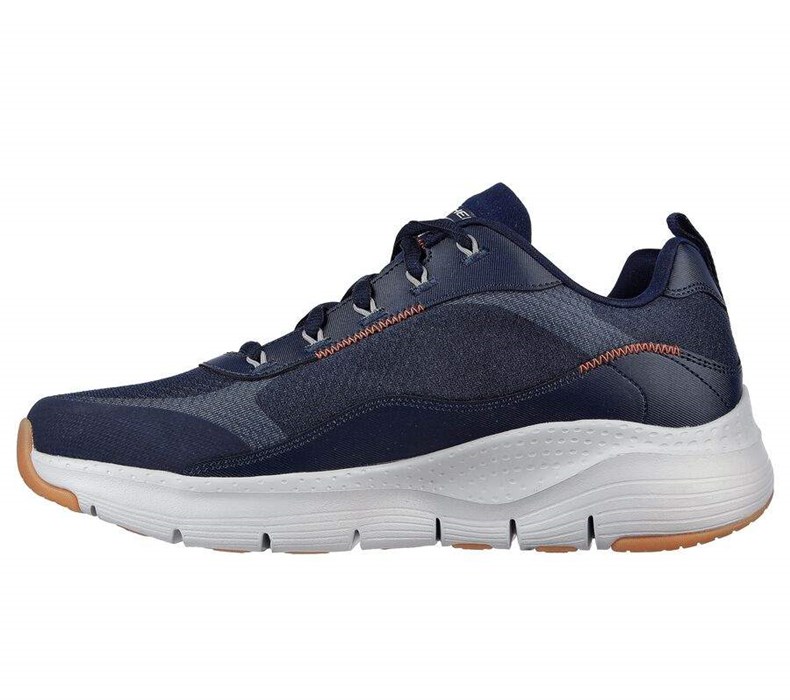 Pánské Tréninkové Boty Skechers Arch Fit - Cool Oasis Tmavě Blankyt | BGXUHTI-81