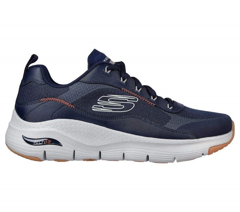 Pánské Tréninkové Boty Skechers Arch Fit - Cool Oasis Tmavě Blankyt | BGXUHTI-81