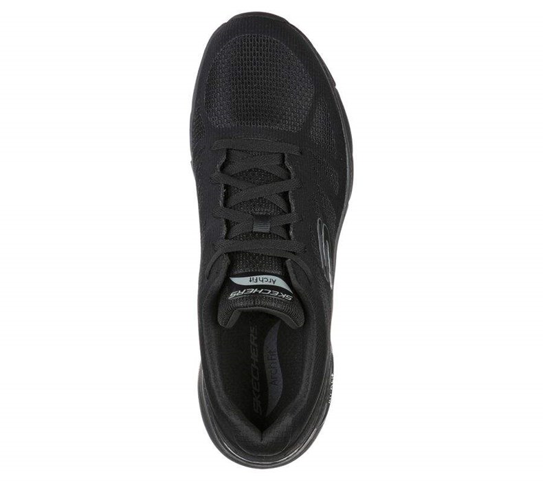 Pánské Tréninkové Boty Skechers Arch Fit - Charge Back Černé | CXPLMSD-19