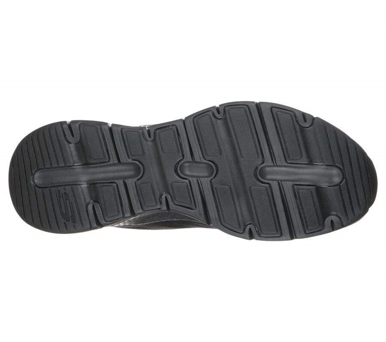 Pánské Tréninkové Boty Skechers Arch Fit - Charge Back Černé | CXPLMSD-19