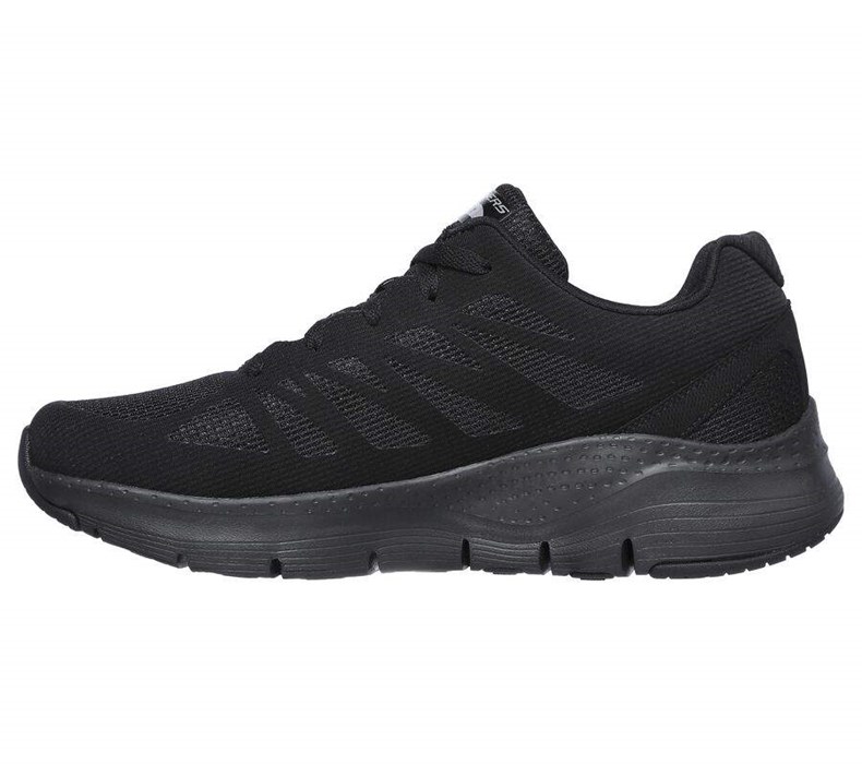 Pánské Tréninkové Boty Skechers Arch Fit - Charge Back Černé | CXPLMSD-19