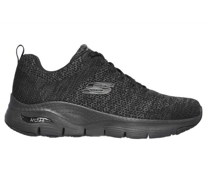 Pánské Tréninkové Boty Skechers Arch Fit - Paradyme Černé | PAIORHG-86