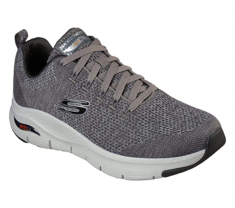 Pánské Tréninkové Boty Skechers Arch Fit - Paradyme Šedé | SYILAZE-78