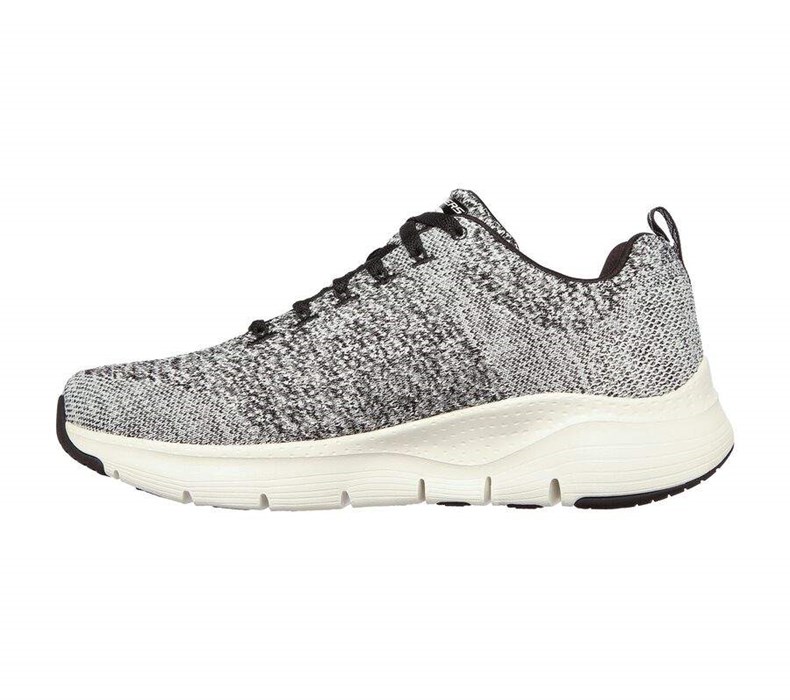 Pánské Tréninkové Boty Skechers Arch Fit - Paradyme Bílé Černé | UBOKGHR-39