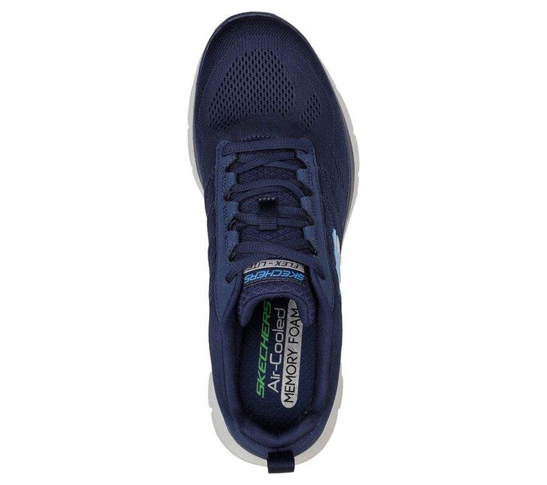 Pánské Tréninkové Boty Skechers Flex Advantage 4.0 - Valkin Tmavě Blankyt | KGDEIPC-47