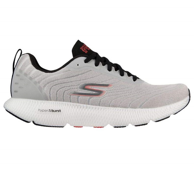 Pánské Tréninkové Boty Skechers GO RUN 8 - Bionic Šedé Černé | JUYKTFP-75