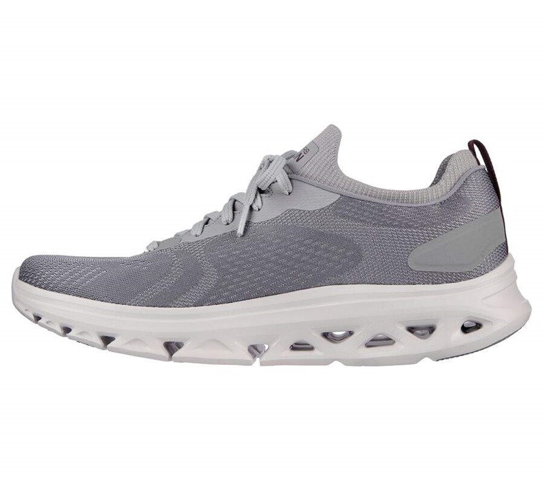 Pánské Tréninkové Boty Skechers GO RUN Glide-Step Flex - Radar Šedé | CSBPYWX-15