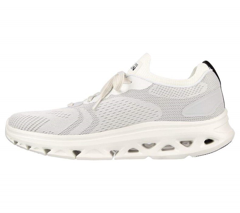 Pánské Tréninkové Boty Skechers GO RUN Glide-Step Flex - Radar Bílé Černé | QAHXEVO-73