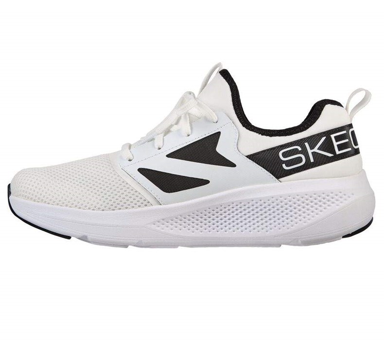 Pánské Tréninkové Boty Skechers GOrun Elevate - Ultimate Valor Bílé Černé | QTBHCYD-64