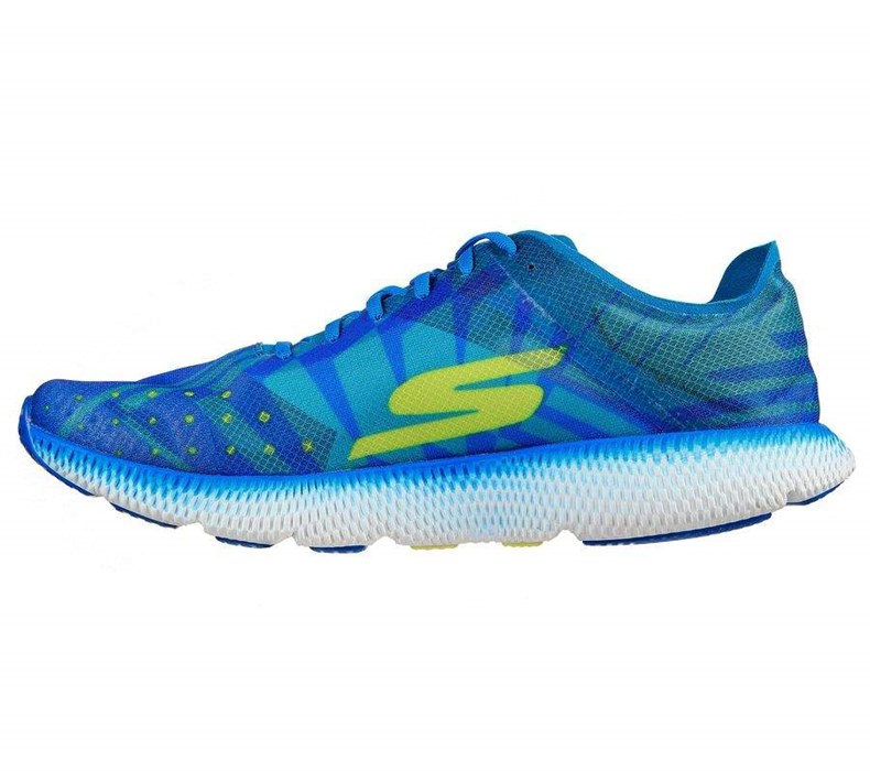 Pánské Tréninkové Boty Skechers GOrun Horizon - Vanish 2 Blankyt Žluté | LQZDRWC-42