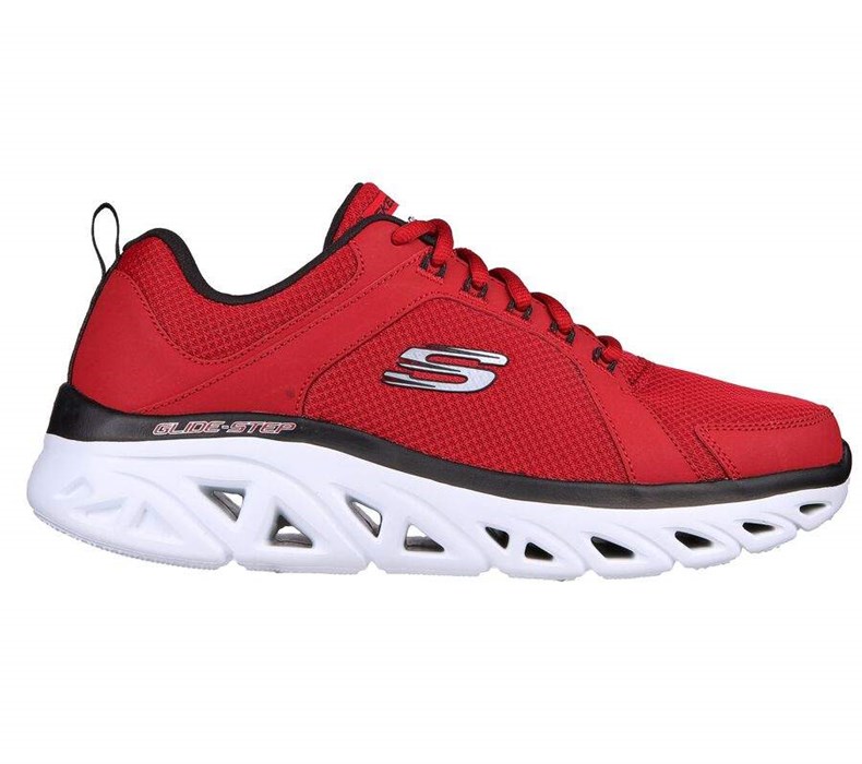 Pánské Tréninkové Boty Skechers Glide-Step Sportovní - New Approach Červené Černé | UWBJITZ-35