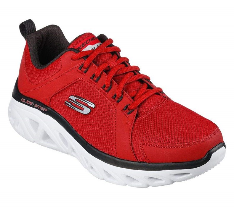 Pánské Tréninkové Boty Skechers Glide-Step Sportovní - New Approach Červené Černé | UWBJITZ-35