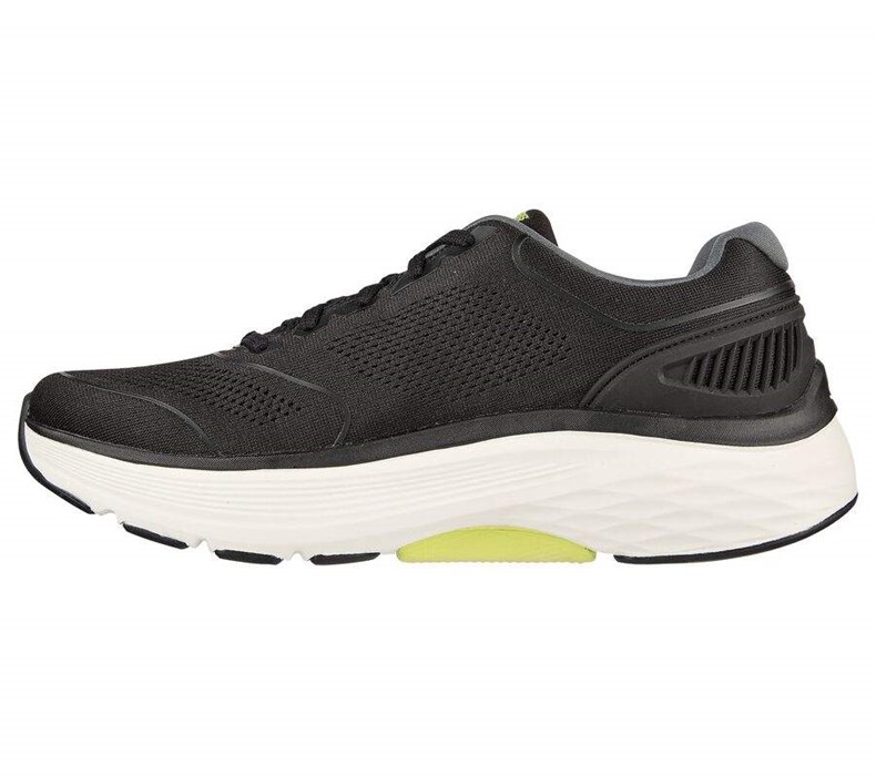 Pánské Tréninkové Boty Skechers Max Cushioning Arch Fit - Switchboard Černé Světle Zelene | MPHBVIS-91