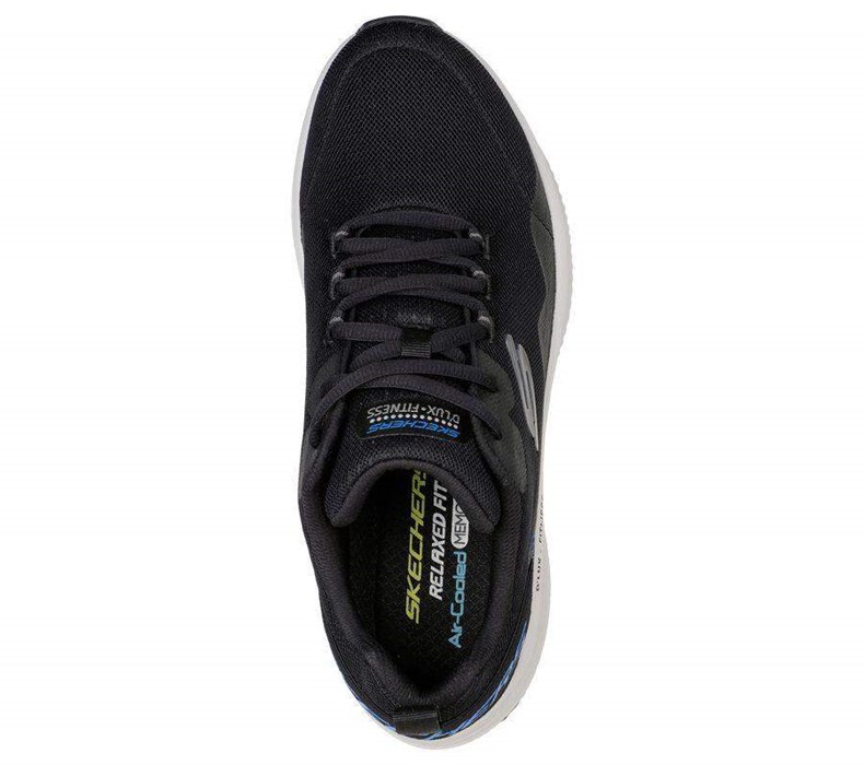 Pánské Tréninkové Boty Skechers Relaxed Fit: D'Lux Fitness - Roam Free Černé | GSARLDJ-93