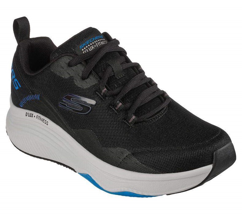 Pánské Tréninkové Boty Skechers Relaxed Fit: D\'Lux Fitness - Roam Free Černé | GSARLDJ-93