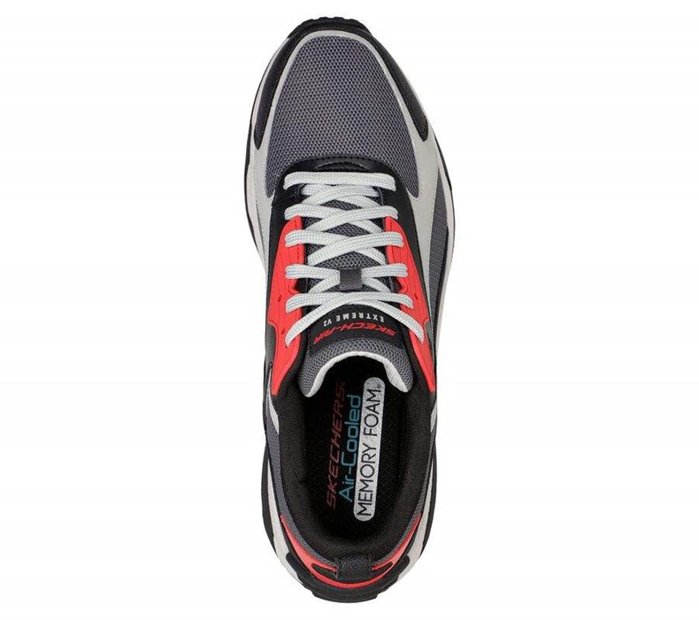 Pánské Tréninkové Boty Skechers Skech-Air Extreme V.2 Černé Červené | VBTWCUQ-09